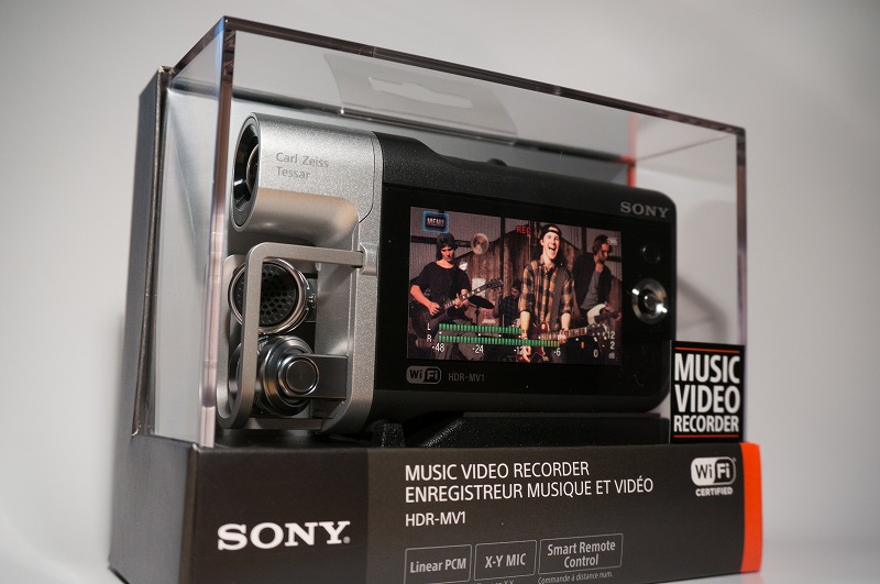 音楽好き待望のミュージックビデオレコーダー「SONY HDR-MV1」 開封の儀 |